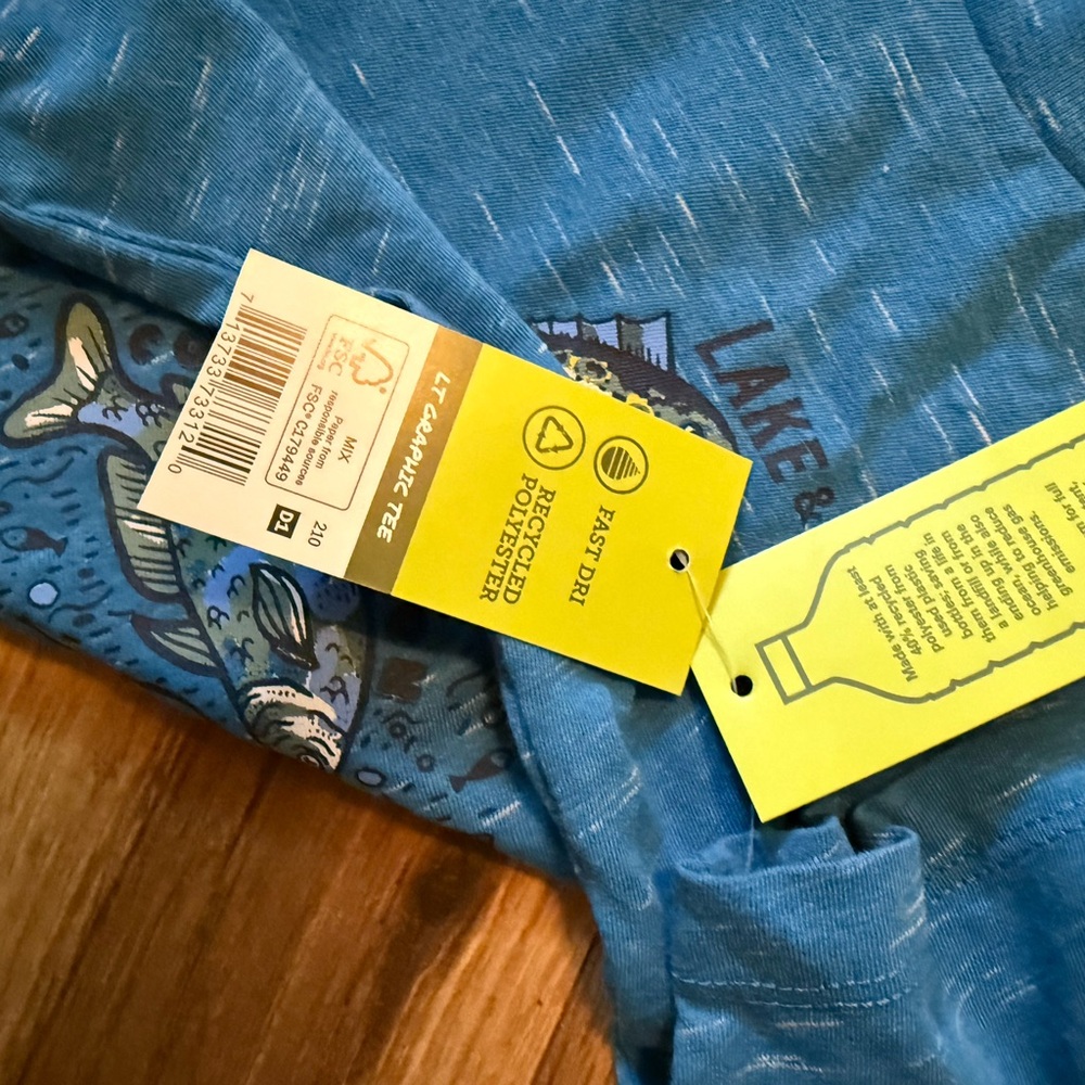 Old Navy Kids Blue Graphic Tee - Picture 3 of 3